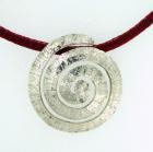 Ciondolo spirale argento 925%° 